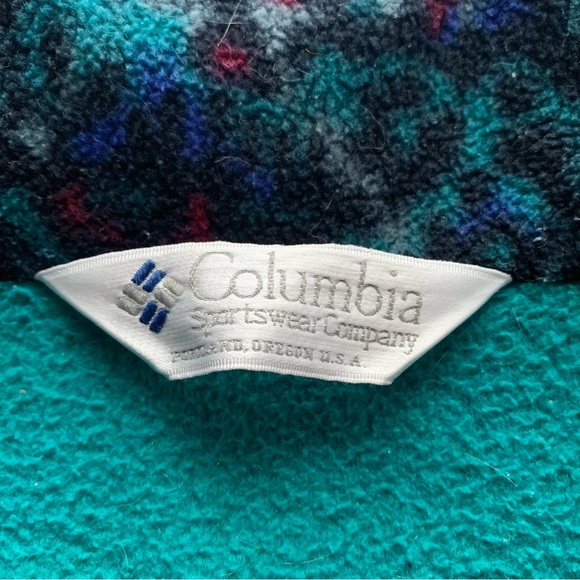 Vintage Columbia Sweater FULL ZIP - Picture 5 of 5